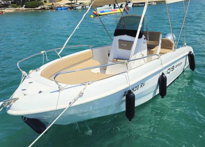 Motorboat BARQA Q19 100hp