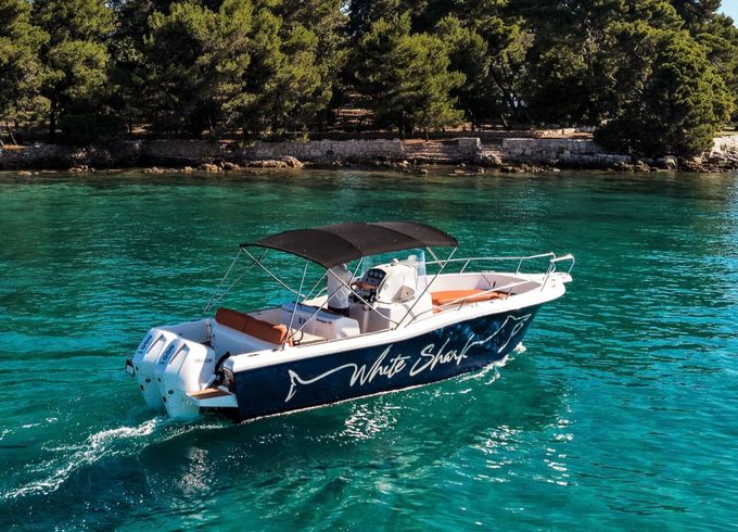 Motorboat White Shark 265 - Boat2Go 400hp