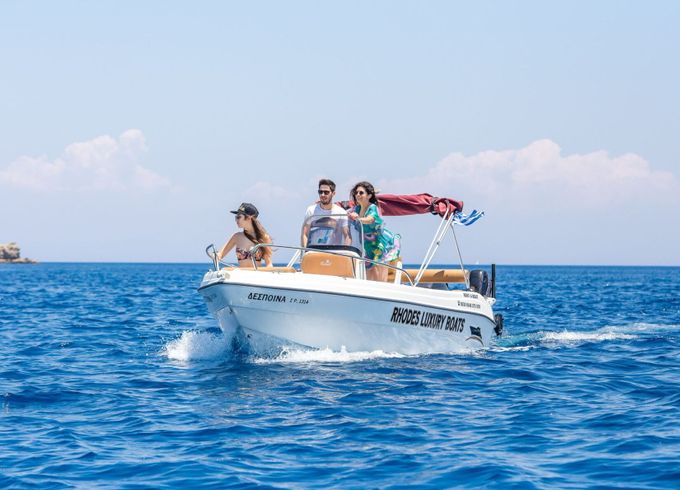 Boat without licence  Boat “Christina” Karel Paxos 60hp