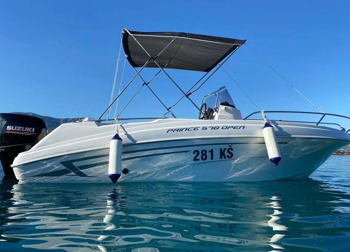 Motorboat Prince 570 OPEN 100hp