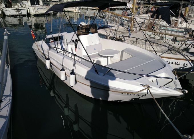 Motorboat Siren Axtilux 600 Open 115hp