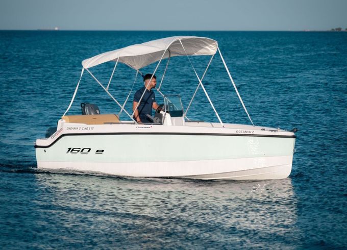 Boat without licence  Compass 160e 30hp