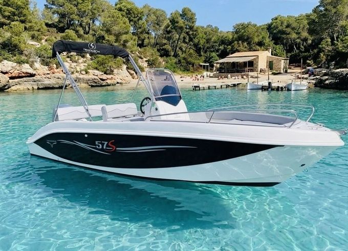 Motorboat TRIMARCHI 57S 100hp