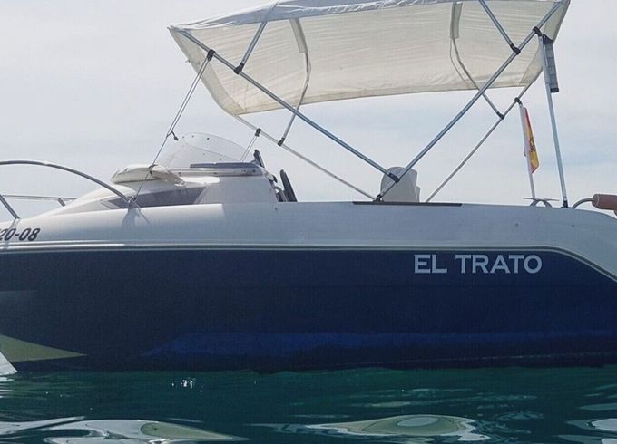Boat without licence  Quicksilver QS 470 Cruiser 15hp