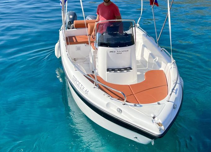 Boat without licence  Poseidon Blu Water 170 30hp
