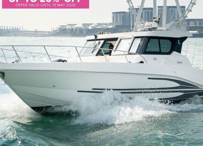 Motorboat Silver Craft 36 HT 600hp