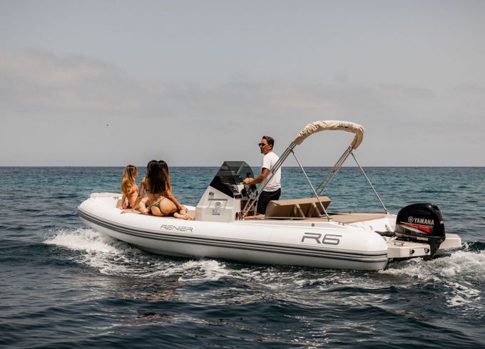 Boat without licence  Renier R6 40hp