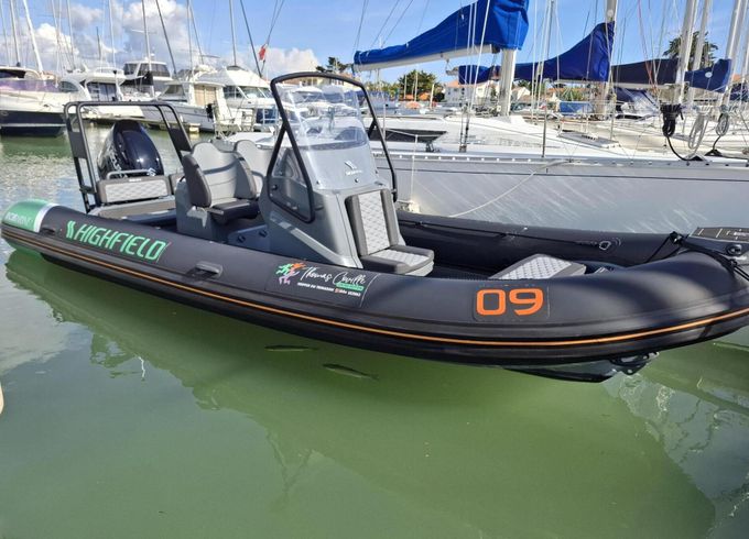 RIB Highfield 660 Thomas Coville 150hp