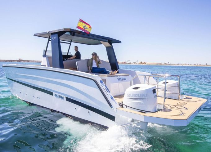 Motorboat KATTUM K-30 400hp