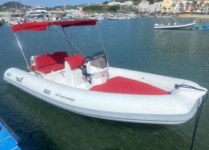 RIB Motonautica vesuviana modello 18 Mv 18 40hp