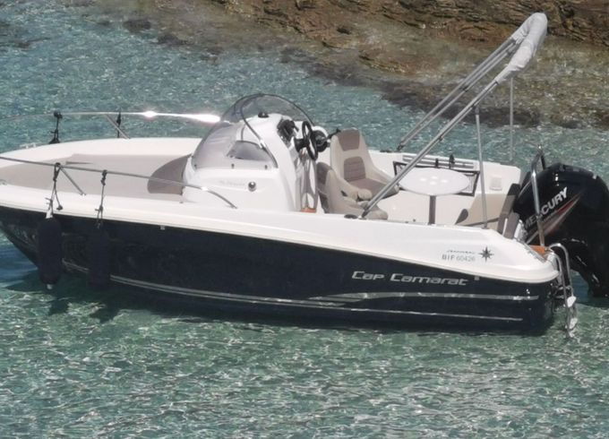 Motorboat Jeanneau Cap Camarat 5.5 WA 115hp