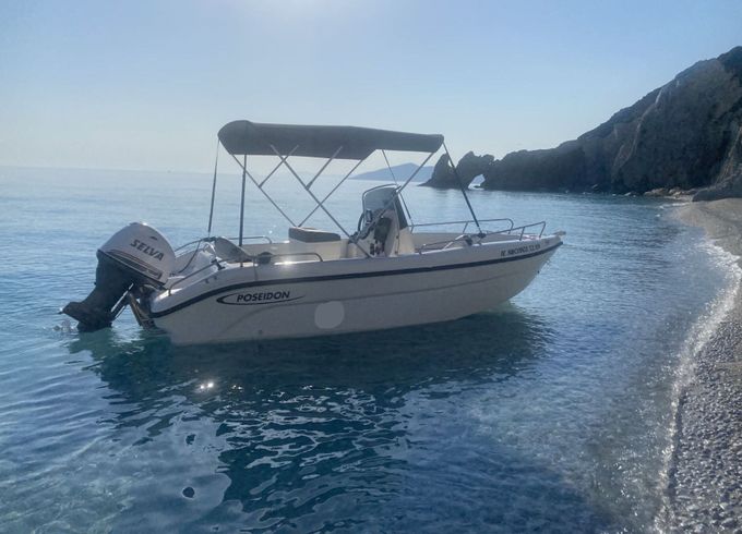 Boat without licence  Poseidon 2025