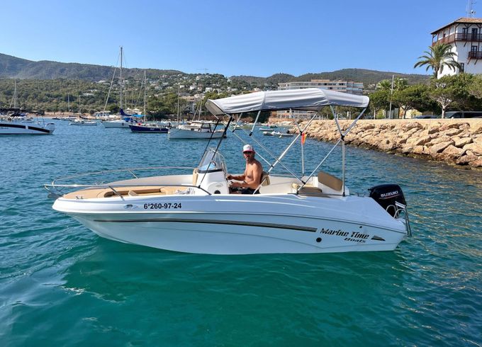 Boat without licence  AM YATCH Marine time 560 15hp