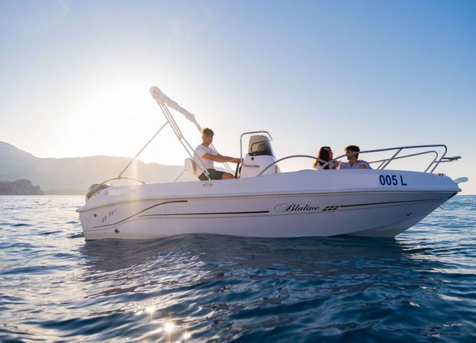 Boat without licence  TANCREDI BLULINE 19 40hp