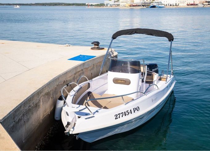 Motorboat Bluline Open 19 100hp