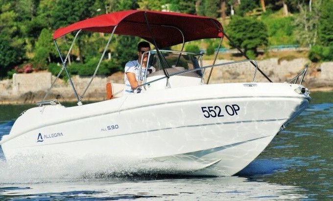 Motorboat Allegra All 590 100hp