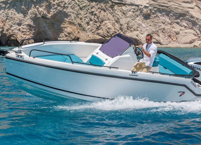Motorboat compass 7S 225hp