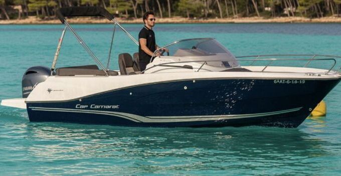 Motorboat Jeanneau Cap Camarat 6.5 wa 200hp