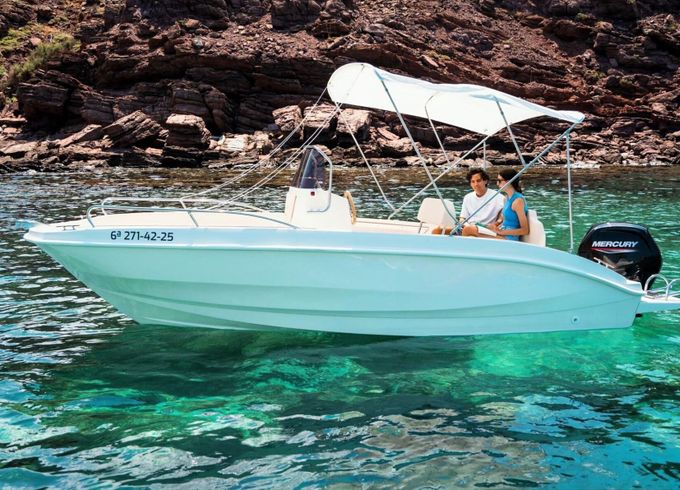 Motorboat Marine Open 620-4 Ciutadella 115hp