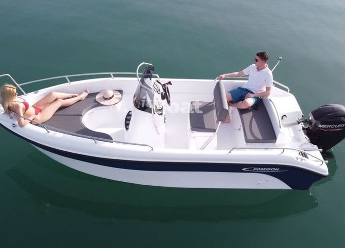 Boat without licence  Poseidon Blue Water 170 30hp