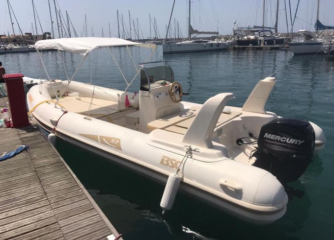 Boat without licence  Bsc BSC 57 40hp