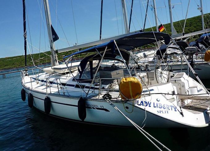 Sailboat Bavaria 49 15m
