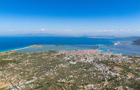 Lefkas Marina port
