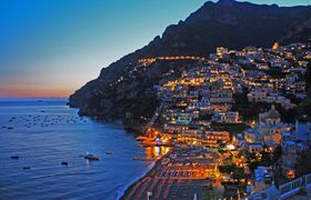 Positano port