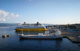 Ajaccio port