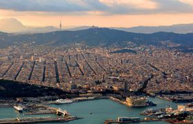 Barcelona port