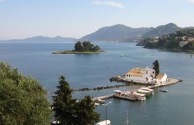 Corfu port